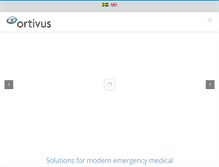 Tablet Screenshot of ortivus.com